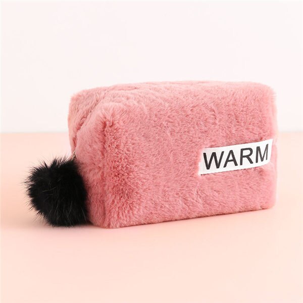 Furry Cosmetic Bag