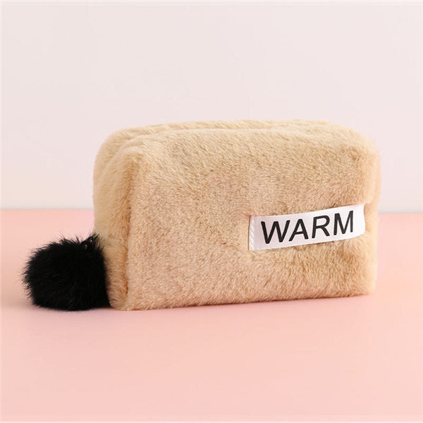 Furry Cosmetic Bag