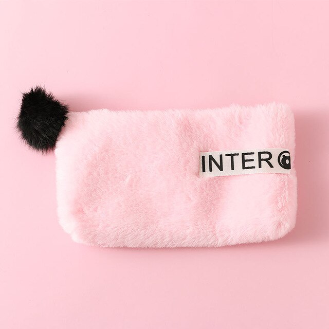Furry Cosmetic Bag