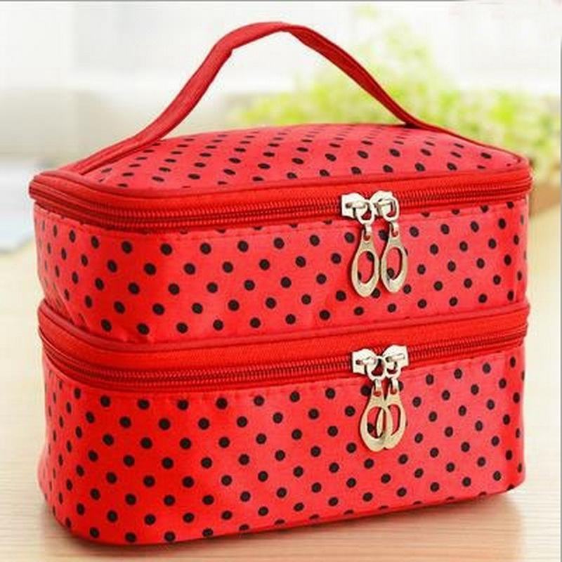 Double Layer Makeup Organizer