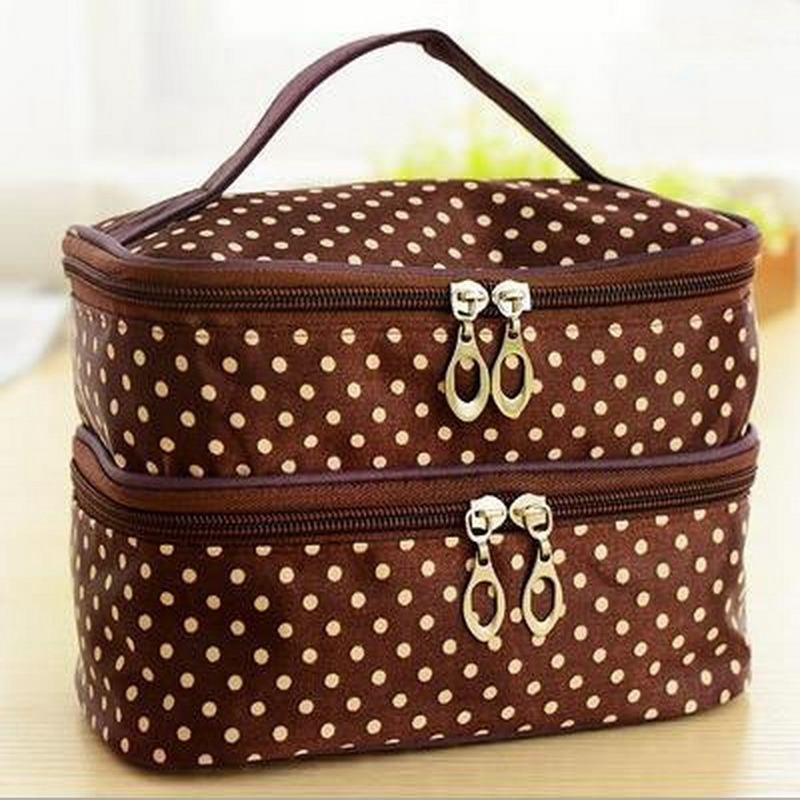 Double Layer Makeup Organizer