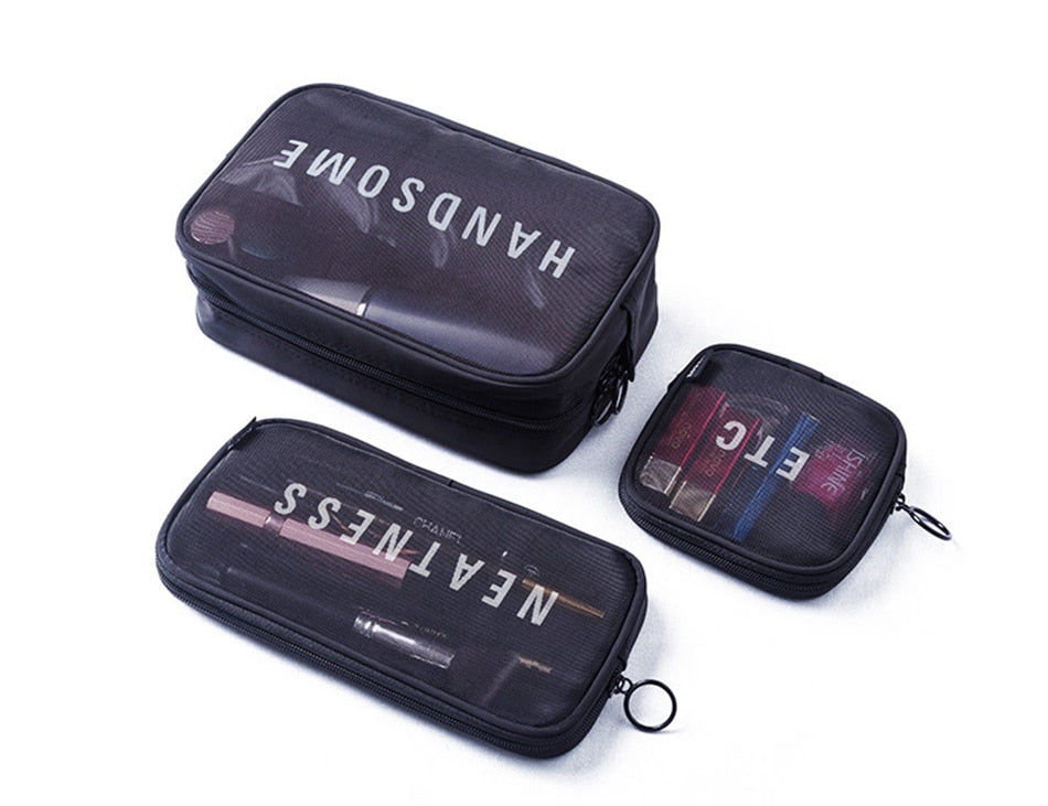 Transparent Makeup Case Organizer