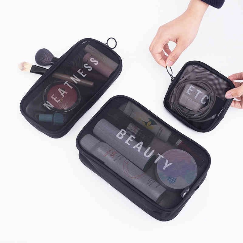 Transparent Makeup Case Organizer