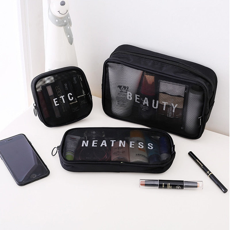 Transparent Makeup Case Organizer