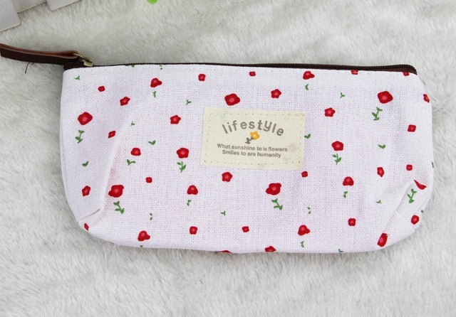 Canvas Cosmetic Bag 2