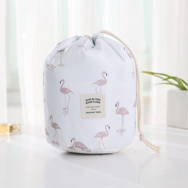 Round Makeup Bag