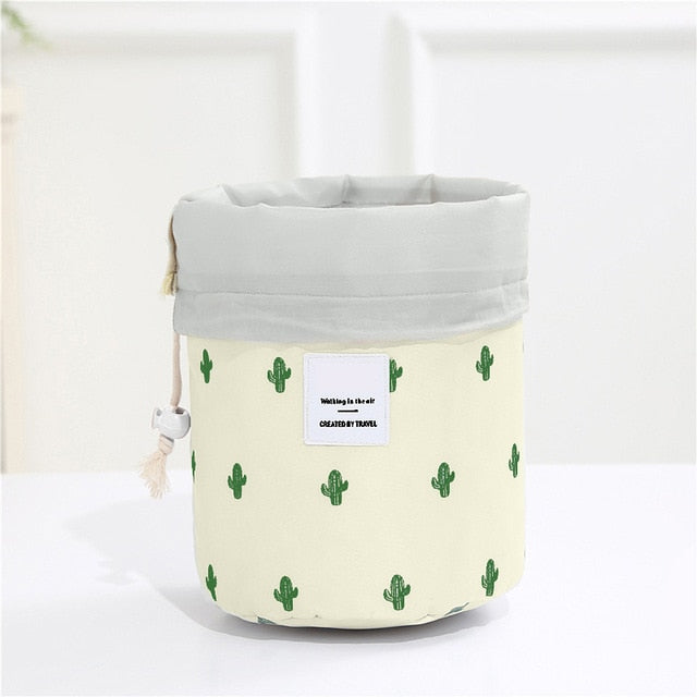 Round Makeup Bag